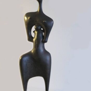 Sculpture titled "Maternity" by Muraz Martirosyan, Original Artwork, Casting