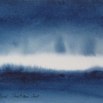 Peinture intitulée "Horizon" par Muriel Buthier-Chartrain, Œuvre d'art originale