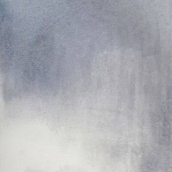Malerei mit dem Titel "Sois tranquille" von Muriel Buthier-Chartrain, Original-Kunstwerk, Aquarell