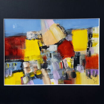 Painting titled "Newtonhill" by Muriel Cayet, Original Artwork