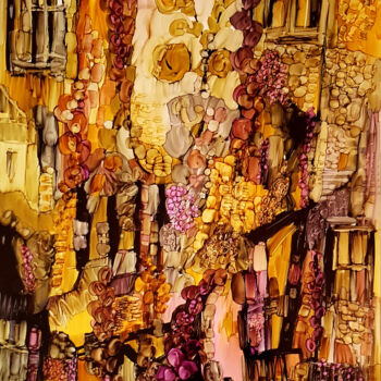 "Des arbres à histoi…" başlıklı Tablo Muriel Cayet tarafından, Orijinal sanat