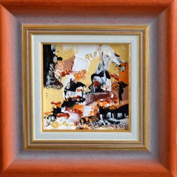 Painting titled "Foxtrot" by Muriel Cayet, Original Artwork