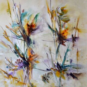 Painting titled "Aerius filae" by Muriel Cayet, Original Artwork