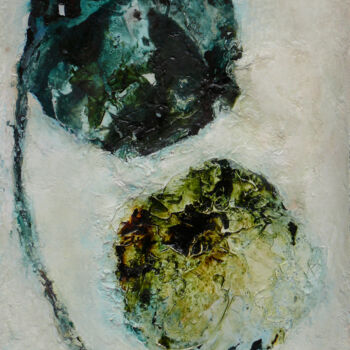 Картина под названием "Les silencieuses II" - Muriel Dorembus, Подлинное произведение искусства, Чернила Установлен на Дерев…