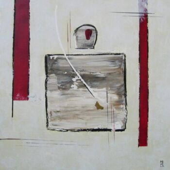 제목이 "Jour d'émeutes"인 미술작품 Muriel Paul로, 원작, 기름