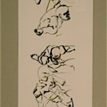 Disegno intitolato "MI P08 5" da Muriel Stalaven, Opera d'arte originale