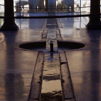 Photographie intitulée "La Fontaine aux Lio…" par Muriel Besson-Braem, Œuvre d'art originale