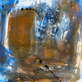 Pintura intitulada "Bashung Blues IIb" por Muriel Bo, Obras de arte originais