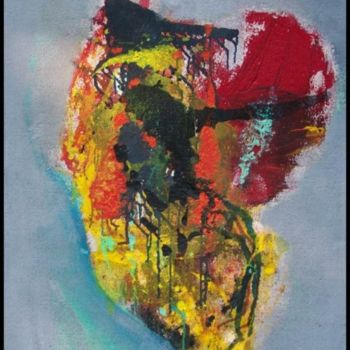Peinture intitulée "heart3" par Potoc, Œuvre d'art originale, Huile