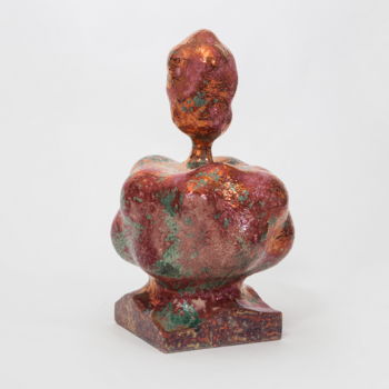 Sculpture titled "Explosion II" by Yuriy Musatov, Original Artwork, Ceramics