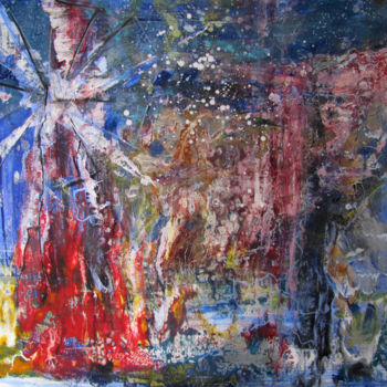 「Burning Question: W…」というタイトルの絵画 Dmitri Matkovskyによって, オリジナルのアートワーク, アクリル