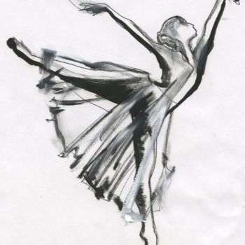 Peinture intitulée "Ballet 2, Dance, Ru…" par Dmitri Matkovsky, Œuvre d'art originale, Huile