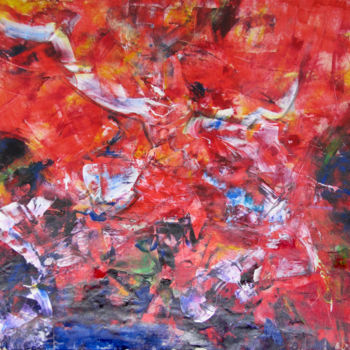 제목이 "Revolution 1, Abstr…"인 미술작품 Dmitri Matkovsky로, 원작, 아크릴