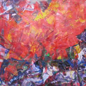 Malerei mit dem Titel "Revolution 1part 2,…" von Dmitri Matkovsky, Original-Kunstwerk, Acryl