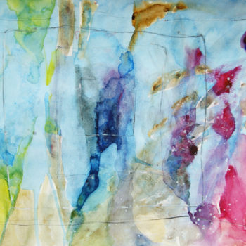 Картина под названием "Organic colors" - Dmitri Matkovsky, Подлинное произведение искусства, Масло