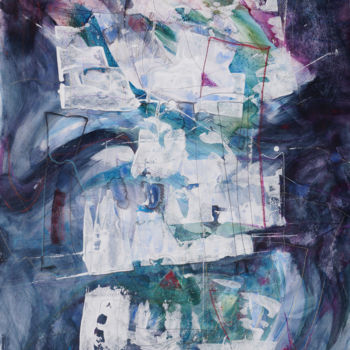 Картина под названием "just a paper? It is…" - Dmitri Matkovsky, Подлинное произведение искусства, Масло