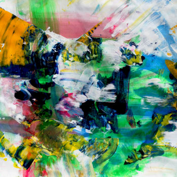 Картина под названием "The Four Seasons -…" - Dmitri Matkovsky, Подлинное произведение искусства, Масло