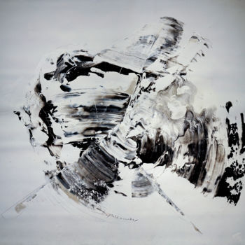 Peinture intitulée "COLD & White - New…" par Dmitri Matkovsky, Œuvre d'art originale, Acrylique