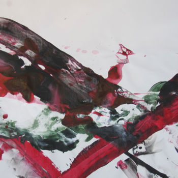 绘画 标题为“The red/black conce…” 由Dmitri Matkovsky, 原创艺术品, 丙烯