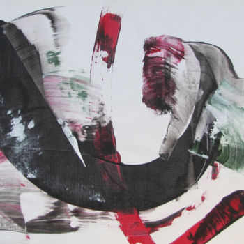 绘画 标题为“The red/black conce…” 由Dmitri Matkovsky, 原创艺术品, 丙烯