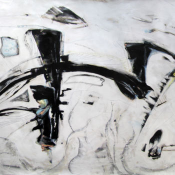 Malerei mit dem Titel "Huge 2.5m Abstract…" von Dmitri Matkovsky, Original-Kunstwerk, Acryl