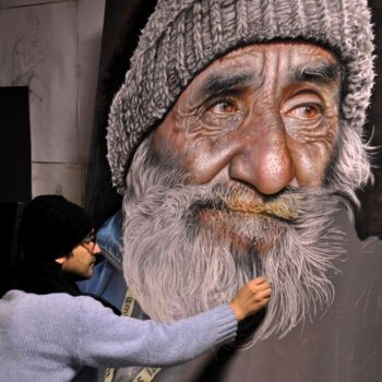 "SOFT PASTEL MUSTAFA…" başlıklı Resim Mustafa Yüce tarafından, Orijinal sanat