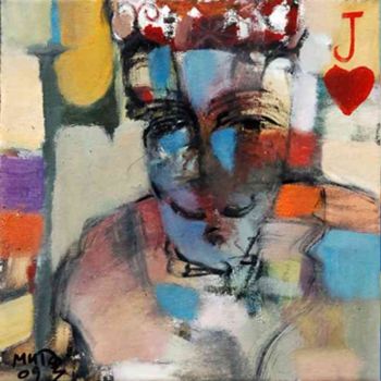 Malarstwo zatytułowany „oil colour on canvas” autorstwa Mutaz Elemam, Oryginalna praca