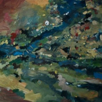 绘画 标题为“oil colour on canvas” 由Mutaz Elemam, 原创艺术品