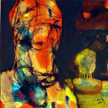 "oil colour on canvas" başlıklı Tablo Mutaz Elemam tarafından, Orijinal sanat