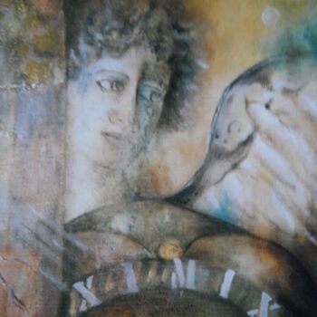 Malerei mit dem Titel "Cupido" von Mv Andriel, Original-Kunstwerk