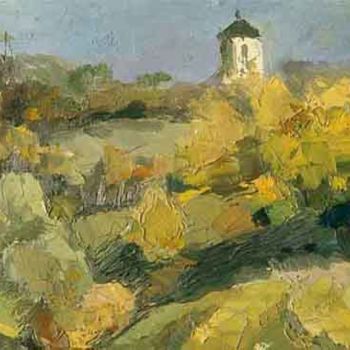 Painting titled "Kolomenskoye" by Gennady Mikhalev, Original Artwork