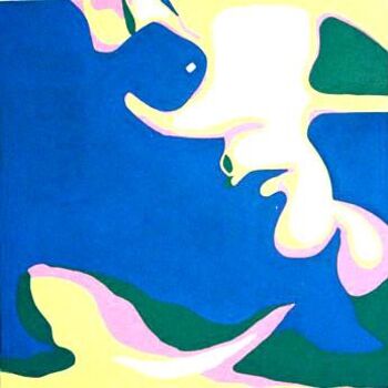 Pintura intitulada "paulbro" por Abstractduk, Obras de arte originais