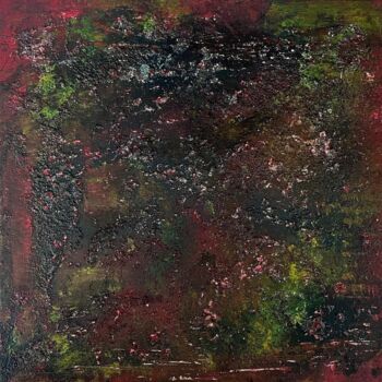 Картина под названием ""I" Aquarius" - Mya Kotook, Подлинное произведение искусства, Акрил Установлен на Деревянная рама для…