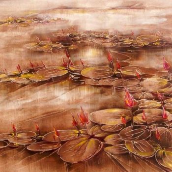 Painting titled "nature beauty 8" by Chandrakant Phadtare, Original Artwork