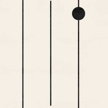 「LINES AND SHAPES 01」というタイトルのデジタルアーツ My Favorite Artsによって, オリジナルのアートワーク, 2Dデジタルワーク