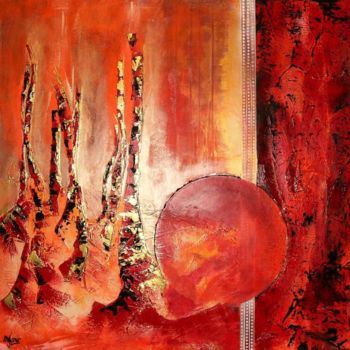 Peinture intitulée "les liens du sang" par Mylano, Œuvre d'art originale