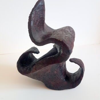 Sculpture titled "Dragon" by Mylène Cg, Original Artwork, Ceramics