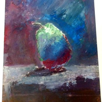 Peinture intitulée "' Vibrant fruit ' O…" par Mylo, Œuvre d'art originale, Huile