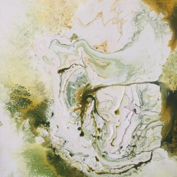 「Le socle de la terre」というタイトルの絵画 Audranによって, オリジナルのアートワーク, アクリル