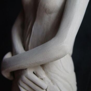Sculptuur getiteld "La belle du conte :…" door Myriam Ferrer, Origineel Kunstwerk