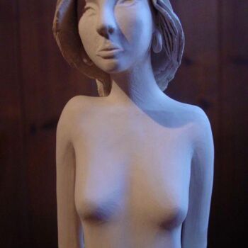 Скульптура под названием "la séductrice" - Myriam Ferrer, Подлинное произведение искусства