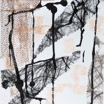 Картина под названием "L'équilibriste" - Myriam Amoros, Подлинное произведение искусства, Другой
