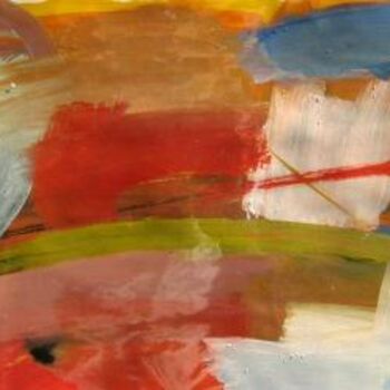 Pintura intitulada "Couleurs et Mouveme…" por Myriam Fischer, Obras de arte originais, Acrílico