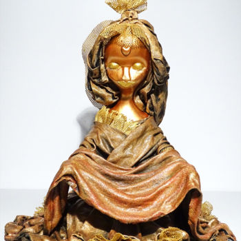 Skulptur mit dem Titel "Ailaiana - Das Wese…" von Myrthyra, Original-Kunstwerk