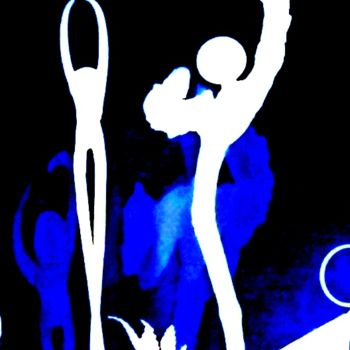 Digital Arts titled "danser.jpg" by Mysane, Original Artwork, Digital Painting