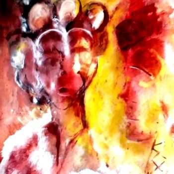 Malerei mit dem Titel "quemar" von Mysane, Original-Kunstwerk, Andere