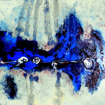 「Si bleu ...」というタイトルの絵画 Mysaneによって, オリジナルのアートワーク, その他