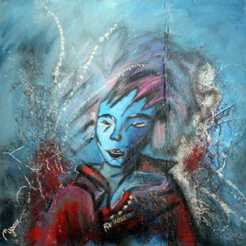 Peinture intitulée "mauvais-garcon.jpg" par Mysane, Œuvre d'art originale, Acrylique