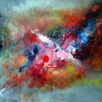 Peinture intitulée "la-cruz-de-los-ange…" par Mysane, Œuvre d'art originale, Autre