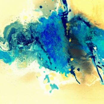 Цифровое искусство под названием "gros-poisson-bleu" - Mysane, Подлинное произведение искусства, Фотомонтаж